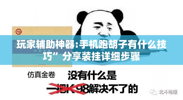 玩家辅助神器:手机跑胡子有什么技巧”分享装挂详细步骤