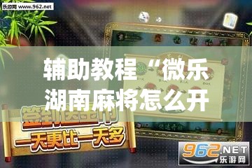 辅助教程“微乐湖南麻将怎么开免费的挂”(透视挂)辅助透视教程