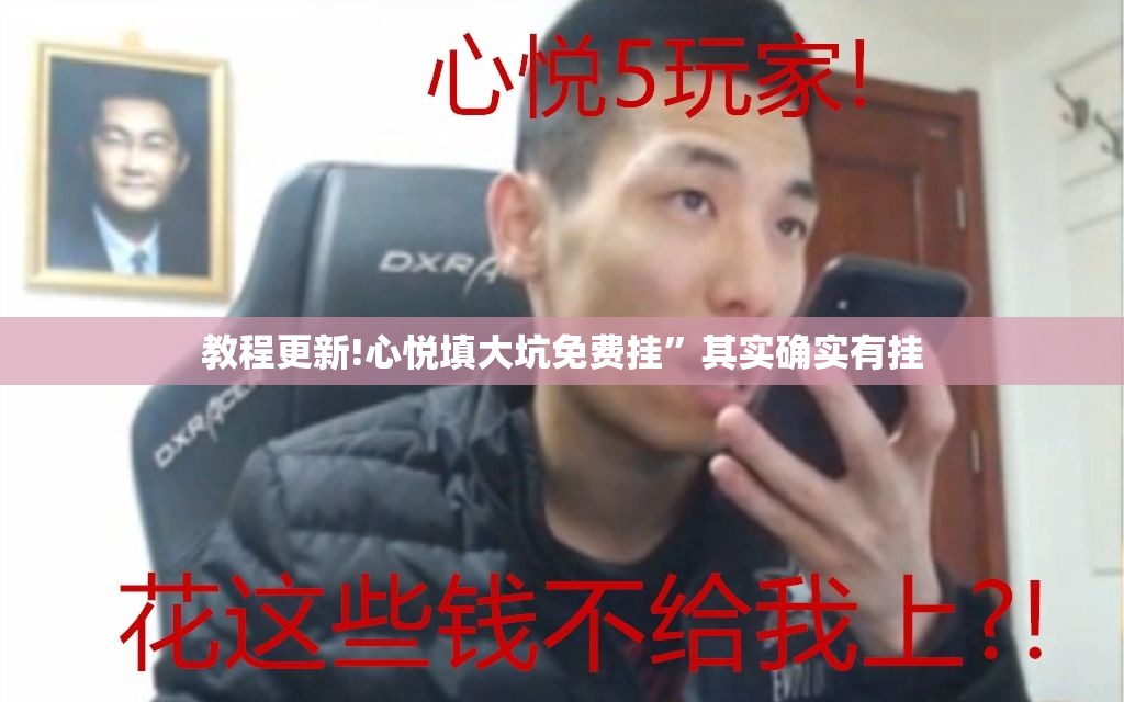 教程更新!心悦填大坑免费挂	”其实确实有挂