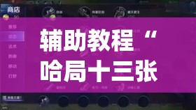 辅助教程“哈局十三张有挂是真是假”(透视挂)辅助透视教程