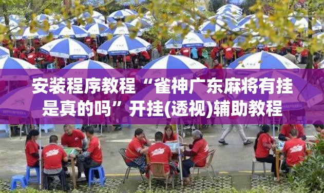 安装程序教程“雀神广东麻将有挂是真的吗”开挂(透视)辅助教程