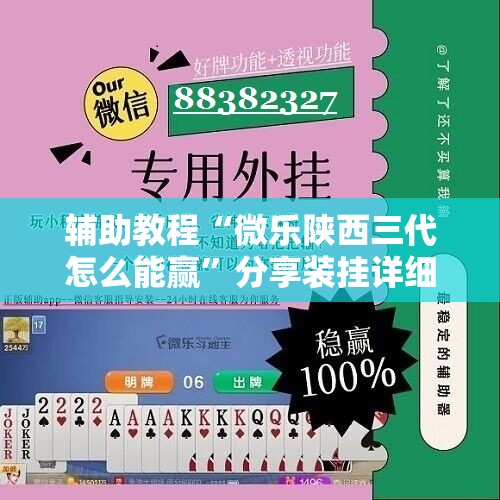 辅助教程“微乐陕西三代怎么能赢”分享装挂详细步骤