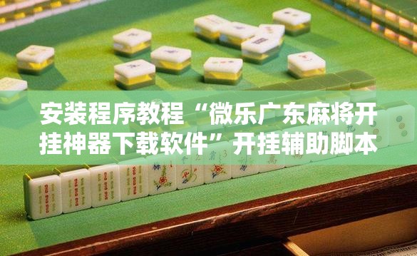 安装程序教程“微乐广东麻将开挂神器下载软件”开挂辅助脚本+详细开挂安装教程