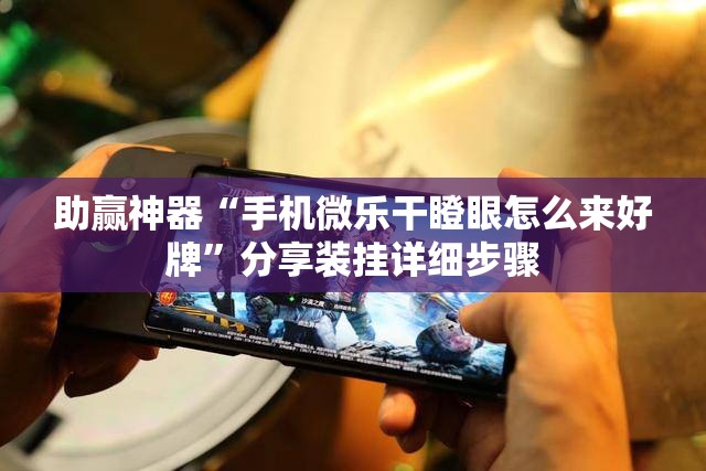 助赢神器“手机微乐干瞪眼怎么来好牌”分享装挂详细步骤