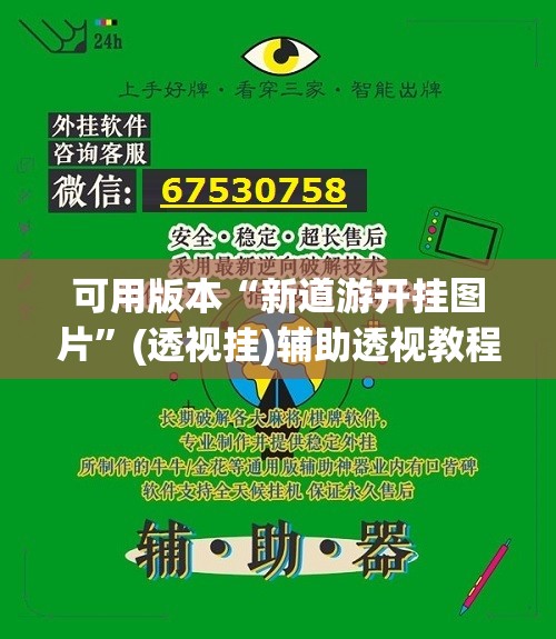 可用版本“新道游开挂图片”(透视挂)辅助透视教程