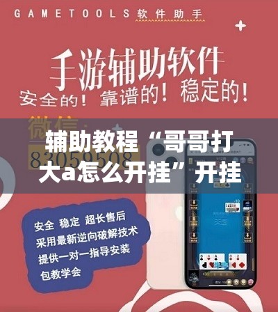辅助教程“哥哥打大a怎么开挂”开挂(透视)辅助神器