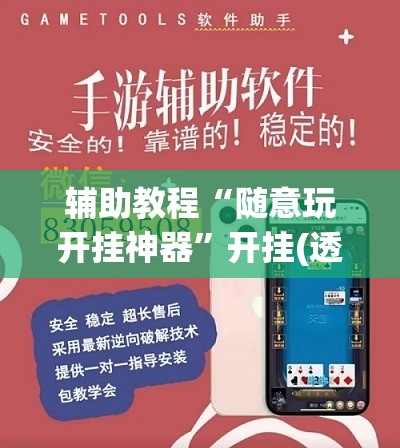 辅助教程“随意玩开挂神器	”开挂(透视)辅助教程