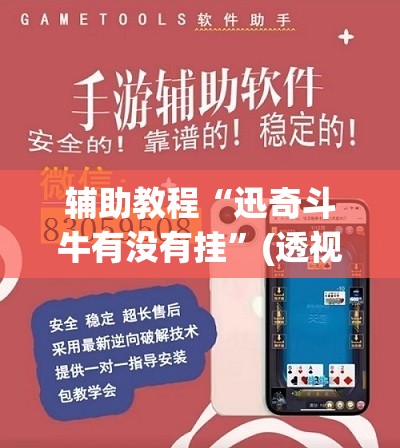 辅助教程“迅奇斗牛有没有挂”(透视挂)辅助透视教程