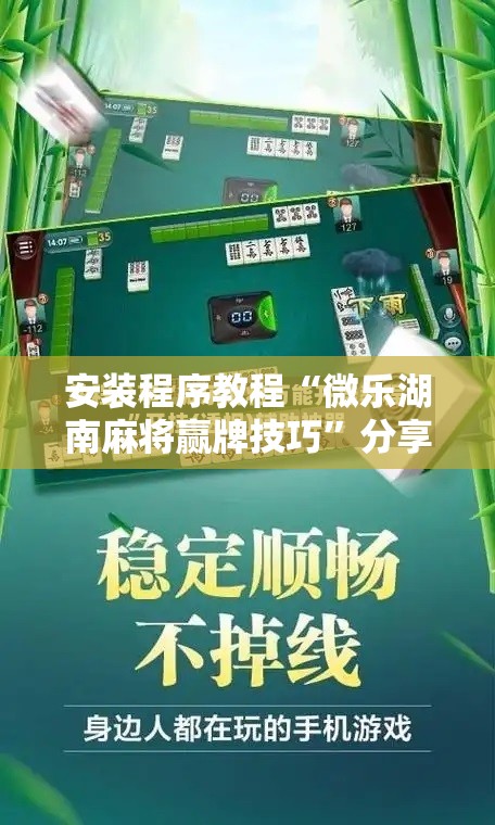 安装程序教程“微乐湖南麻将赢牌技巧	”分享装挂详细步骤