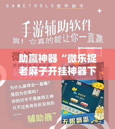 助赢神器“微乐捉老麻子开挂神器下载安装”开挂(透视)辅助教程