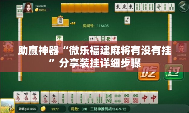 助赢神器“微乐福建麻将有没有挂	”分享装挂详细步骤