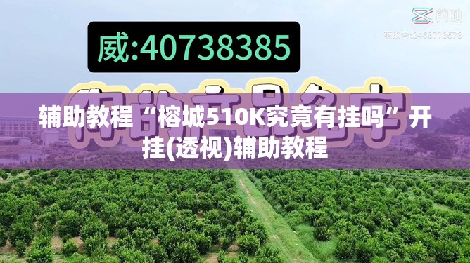 辅助教程“榕城510K究竟有挂吗	”开挂(透视)辅助教程