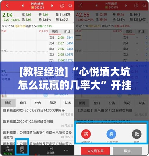 [教程经验]“心悦填大坑怎么玩赢的几率大	”开挂辅助脚本+详细开挂安装教程