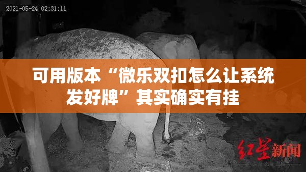 可用版本“微乐双扣怎么让系统发好牌	”其实确实有挂