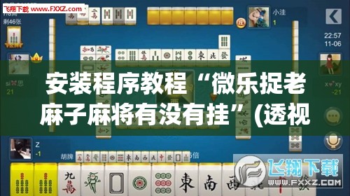 安装程序教程“微乐捉老麻子麻将有没有挂”(透视挂)辅助透视教程