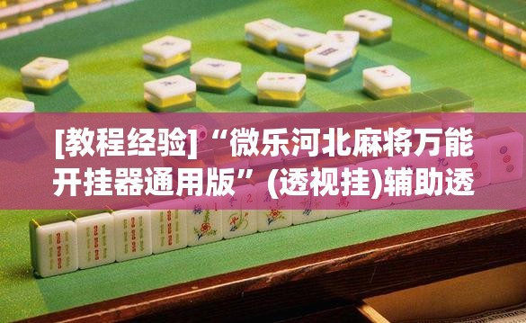 [教程经验]“微乐河北麻将万能开挂器通用版	”(透视挂)辅助透视教程