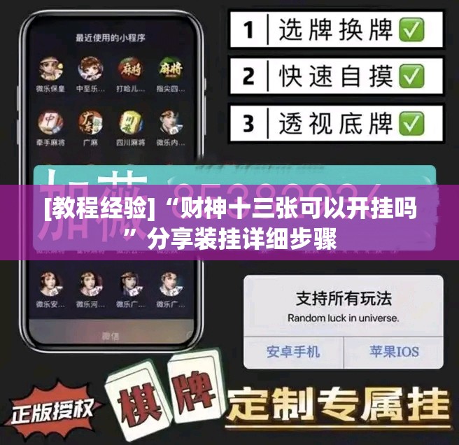 [教程经验]“财神十三张可以开挂吗”分享装挂详细步骤