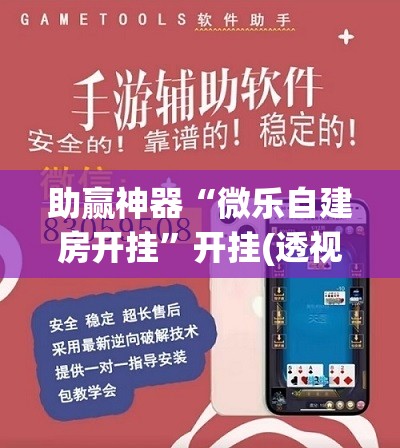 助赢神器“微乐自建房开挂	”开挂(透视)辅助神器