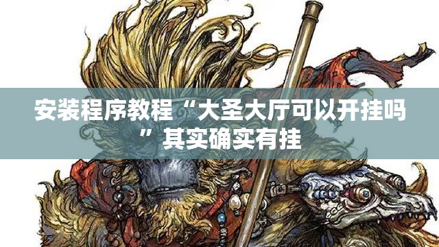 安装程序教程“大圣大厅可以开挂吗”其实确实有挂